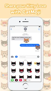 CatMoji - Cat Emoji Stickers screenshot 0