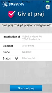 Giv et praj–Fredericia Kommune screenshot 1