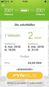 FynBus Mobilbillet screenshot 3