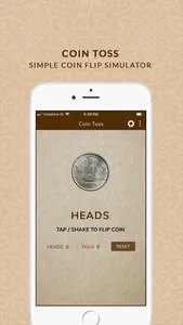 Coin Toss - Simple Coin Flip screenshot 0