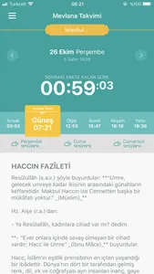 Namaz Vakti Mevlana Takvimi screenshot 0