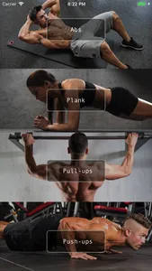 Four Exercises Challenge screenshot 0