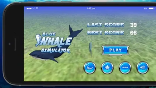 Blue Whale Simulator screenshot 0