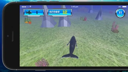 Blue Whale Simulator screenshot 1