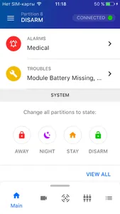 ConnectAlarm screenshot 2
