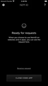 NemID codeapp screenshot 2