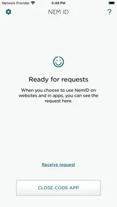 NemID codeapp screenshot 3
