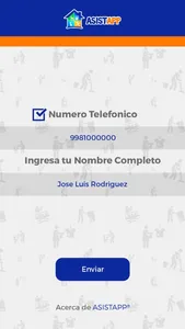 Asistapp screenshot 0