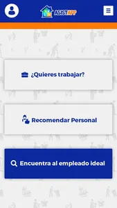 Asistapp screenshot 1