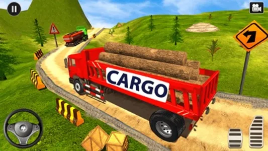 Offroad Cargo Truck Driving screenshot 0