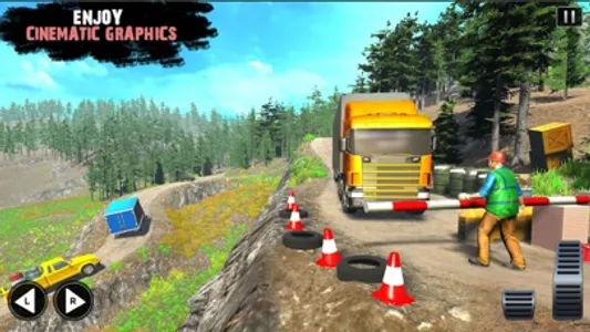 Offroad Cargo Truck Driving screenshot 1