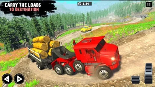 Offroad Cargo Truck Driving screenshot 2