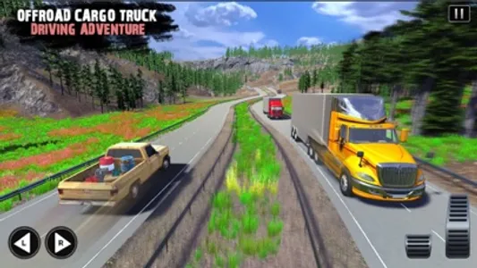 Offroad Cargo Truck Driving screenshot 4