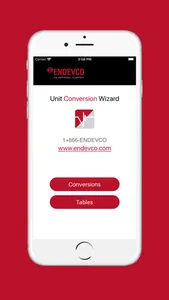 Endevco Unit Conversion Wizard screenshot 0