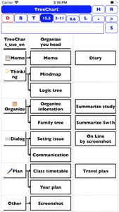 TreeChart - easy mindmap screenshot 0