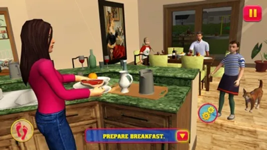 Virtual Mom : Happy Family 3D screenshot 1