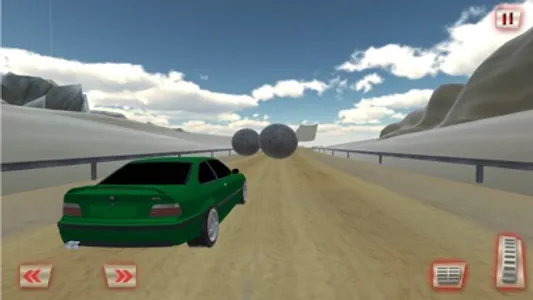 Rolling Ball Car Crash Racing screenshot 0