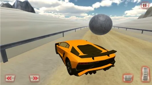 Rolling Ball Car Crash Racing screenshot 1
