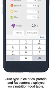 Sugar Calculator screenshot 2