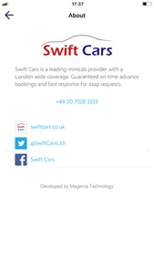 Swift Cars London Minicabs screenshot 3