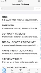 Illuminator Tib Eng Dictionary screenshot 1