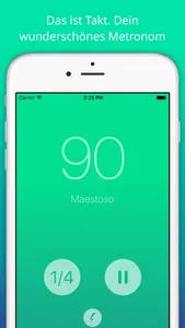 Takt Metronome screenshot 0