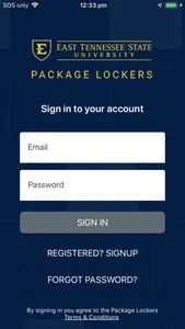 ETSU Package Locker screenshot 0