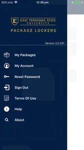 ETSU Package Locker screenshot 1