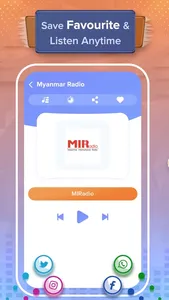 Live Myanmar Radio Stations screenshot 1