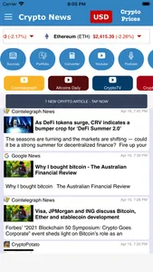 Bitcoin & Crypto World News screenshot 1