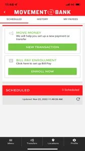 Movement Bank Mobile App screenshot 2
