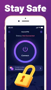 HelloVPN: Key X - VPN Proxy screenshot 3