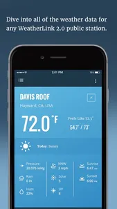 WeatherLink screenshot 1
