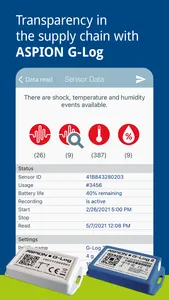 ASPION G-Log Data logger screenshot 0