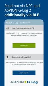 ASPION G-Log Data logger screenshot 1