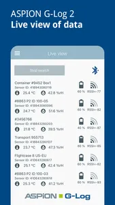 ASPION G-Log Data logger screenshot 7