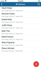 Dailysheet - Worker's Register screenshot 2