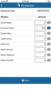 Dailysheet - Worker's Register screenshot 4