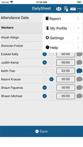 Dailysheet - Worker's Register screenshot 5