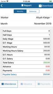 Dailysheet - Worker's Register screenshot 6