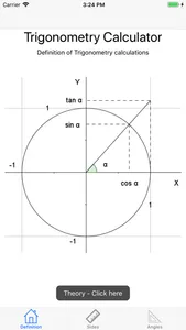 Trigonometry calc screenshot 0