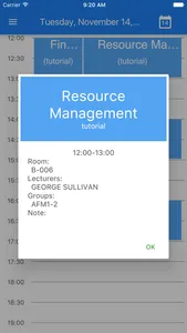 Wise Timetable screenshot 3