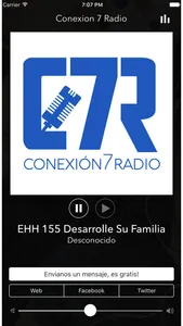 Conexión 7 Radio screenshot 2