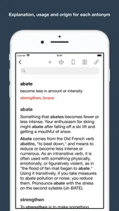 English Synonym and Antonym screenshot 4