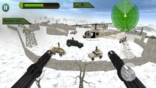 Commando Crackdown Heli-War screenshot 2