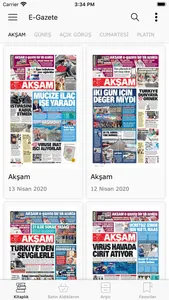 Akşam e-Gazete screenshot 0