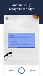 business card scanner & holder screenshot 2