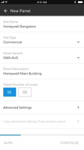 Honeywell SmartConfig screenshot 3