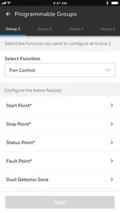 Honeywell SmartConfig screenshot 4