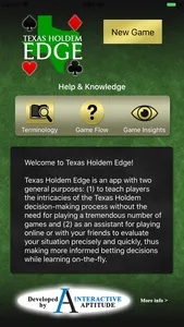 Texas Holdem Edge screenshot 0